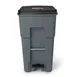 Rubbermaid 1971968 Mobile Trash Receptacle 2 image