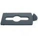 Rubbermaid 2007899 Recycling Lid Insert, 16-1/2" L x 8" W x 1/2" H, Gray Plastic, Fits 23 Gallon Bin 1 image