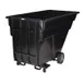 Rubbermaid FG102542BLA Tilt Truck, 1-1/2 cu yd (≈1200 lb) Black Poly Body, Forklift Compatible 1 image