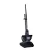 Rubbermaid FG253200BLA Lobby Pro Dust Pan, Black, 12-3/4" W x 11-1/4" D x 5" H, Lid, Made in USA 1 image