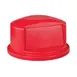 Rubbermaid FG263788RED Trash Receptacle Lid / Top 1 image