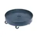 Rubbermaid FG265000BLA Drum Dolly, 24-3/8" D x 7-1/7" H, Black Plastic, NSF, USA, 55-Gallon Containers 1 image