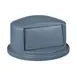 Rubbermaid FG265788GRAY Trash Receptacle Lid / Top 1 image