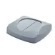 Rubbermaid FG268988GRAY Trash Receptacle Lid / Top 1 image