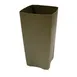 Rubbermaid FG356300BEIG 19-Gal Trash Can, Beige Plastic, 14-1/5" Square x 28" H, Liner, Made in USA 1 image