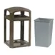 Rubbermaid FG397000SBLE Outdoor/Indoor Trash Receptacle 1 image