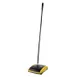 Rubbermaid FG421388BLA Floor/Carpet Sweeper, 7-1/2" Path, Galvanized Steel & ABS, Black Finish - 1/Each 1 image