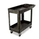 Rubbermaid FG450089BLA Utility/Bussing Cart 1 image