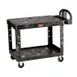 Rubbermaid FG452500BLA Utility/Bussing Cart 1 image