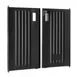 Rubbermaid FG619700BLA Xtra™ Locking Door Kit, black , Made in USA 1 image