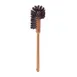 Rubbermaid FG632000BRN Toilet Bowl Brush, 17" Length, Polypropylene Bristles, Brown Plastic Handle 1 image