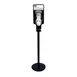 Rubbermaid FG750824 TC Hand Sanitizing Station, Metal Stand, No Dispenser, Made in USA Supply 1 image