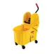 Rubbermaid FG757688YEL 44-Qt Yellow Mop Bucket with Down-Press Wringer, Pedal Steel/Plastic, USA 1 image