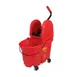 Rubbermaid FG757888RED WaveBrake Mopping Combo, 35-Qt Red Bucket with Down-Press Wringer, Made in USA 1 image