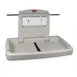 Rubbermaid FG781888LPLAT Changing Table, 35-7/8" L x 28-1/4" W x 19-1/2" H, Platinum, Made in USA 1 image