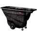 Rubbermaid FG9T1400BLA Tilt Truck, 850 lb, 1/2 cu yd, 57-3/8"x26-7/8"x33-7/8" Black, USA Made 1 image