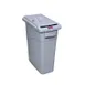 Rubbermaid FG9W2500LGRAY Slim Jim Container, 15.9-Gallon Plastic Gray, Top Lid, 23.1"x11"x24.9" 1 image