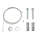 Rubbermaid FG9W29000000 Security Kit for Tuscan Receptacle, Made in USA, Certification 29214 1 image