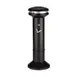 Rubbermaid FG9W3400BLA Smoking Receptacle, 15" x 41-1/2" Black, Holds 1,200 Butts/Gal, Padlock-Ready 1 image