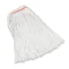 Rubbermaid FGF11600WH00 Wet Mop Head – 16 oz 4‑Ply Cotton, 1" White Mop, Made in USA 1 image