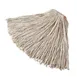 Rubbermaid FGF11700WH00 Wet Mop Head - 20 oz 4‑Ply Cotton, 1" White Mop, Cut End, Made in USA 1 image