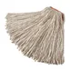 Rubbermaid FGF11900WH00 Wet Mop Head - 32 oz 4‑Ply Cotton, 1" White All‑Purpose Mop, Made in USA 1 image