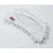 Rubbermaid FGQ86100WH00 Hygen Frame Damp Mop Cover, 11" Split Nylon/Polyester Microfiber, White 1 image
