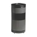 Rubbermaid FGS3ETBKPL Metal Recycling Receptacle / Container 1 image