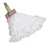 Rubbermaid FGT30000WH00 Wet Mop Head - Medium White Polyester Blend, 5" Band, Looped End, All-Purpose 1 image