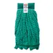 Rubbermaid FGT85206GR00 Web Foot Tube Mop, Medium 5" Headband, Continuous Filament Microfiber, Green 1 image