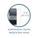 Scotsman CU0415MAX-1 Undercounter Ice Maker 15" Steel, 60 lb/Day, 36 lb Bin, R290, 115V, ADA 9 image