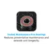 Scotsman HID207ABX-1 16" Countertop Nugget 196 lb Ice & Water Dispenser, Air Cooled, 7 lb Bin 18 image