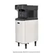 Scotsman HID207AX-1 16" Countertop Nugget 196 lb Ice & Water Dispenser, Air Cooled, 7 lb Bin 11 image