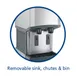 Scotsman HID525AX-1 21" Ice & Water Dispenser, 500 lb/Day Nugget Ice, 25 lb Bin, Infrared, 115V R290 6 image