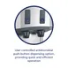 Scotsman HID540ABX-1 21" Ice/Water Dispenser, Countertop, 500 lb/Day Nugget Ice, 40 lb Bin, 115V NSF 4 image
