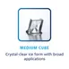 Scotsman MC0330MAX-1 Cube-Style Ice Maker, 30" Wide, 365 lb/24h, Stainless Steel, R290 Refrigerant 11 image