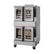 Blodgett ZEPH-100-G DBL Zephaire Double Deck Full Size Gas Convection Oven w/ Standard Depth, 100.000 BTU 1 image