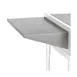 Star UMSA60 7" Stainless Steel Plate Shelf for 60" Ultra-Max Griddles & Charbroilers 1 image