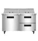 Hoshizaki SR60B-24MD2R Mega Top Sandwich / Salad Unit Refrigerated Counter 1 image