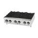 Star 606HF Star-Max 36" Countertop Gas Hotplate with (6) Burners & Manual Controls, 150.000 BTU 1 image