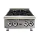 Star 804HA Ultra-Max® 24" Countertop Gas Hotplate with (4) Burners & Manual Controls, 120.000 BTU 1 image