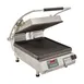 Star PGT14IE Single Cast Iron Panini Sandwich Grill with Timer & Grooved Plates, Electronic Controls 1 image