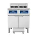 Atosa USA AEFF-50-2T Multiple Battery Electric Fryer Without Basket Lifts, Floor Model - Combo Pot 1 image