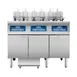 Atosa USA AEFF-50-3B Multiple Battery Electric Fryer With Basket Lifts, Floor Model - Full Pot 1 image