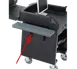 Cambro VCS32R191 Versa Cart Tray Rail Only, granite gray, NSF 1 image