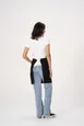 Chef Works ABN07-BLK-0 Bib Apron, 31.5"L x 32.5"W, Adjustable Neck, 2 Pockets, Poly/Cotton, Black 2 image