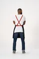 Chef Works ABS04-BLK-0 Bib Apron, Black, Adjustable Strap, 2 Hip Pockets, 31"L x 32"W, Poly/Cotton 2 image