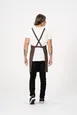 Chef Works ABS04-ESP-0 Bib Apron, Strap, 2 Pockets, Espresso, Recycled Poly/Cotton, 31"L x 32"W 2 image
