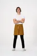 Chef Works AHS02-MUS-0 Waist Apron, Mustard, 17"-19" x 30"-35", Snap Straps, 80% Recyc Poly/Cotton 1 image