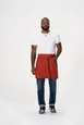 Chef Works AHS02-RUS-0 Lockharte Bistro Waist Apron, 17"-19" Length, 30"-35" Width, Rust, Poly/Cotton 1 image